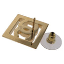 CHANEL Earring Metal Gold Tone White CC Auth ar14117M-5