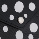LOUIS VUITTON LVxYK Epi Pochette Kirigami Black White M81959 LV Auth ar14119M-12