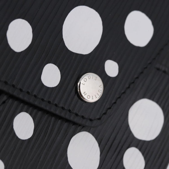 LOUIS VUITTON LVxYK Epi Pochette Kirigami Black White M81959 LV Auth ar14119M