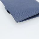 LOUIS VUITTON Epi Day Planner Cover Blue R20055 LV Auth ar14120-16