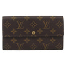 LOUIS VUITTON Monogram Portefeuille Sarah Long Wallet M60531 LV Auth ar14123-2