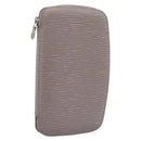 LOUIS VUITTON Epi Agenda Geod Wallet Lilac M6387B LV Auth ar14124-1