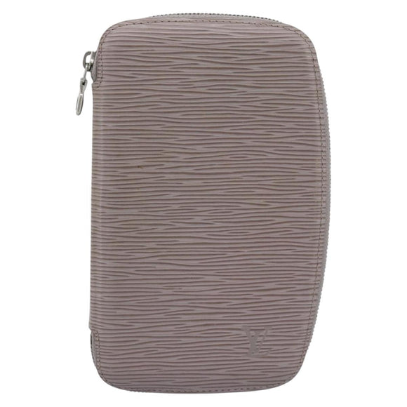 LOUIS VUITTON Epi Agenda Geod Wallet Lilac M6387B LV Auth ar14124