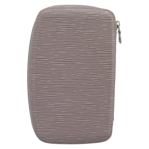 LOUIS VUITTON Epi Agenda Geod Wallet Lilac M6387B LV Auth ar14124