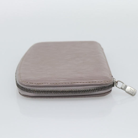 LOUIS VUITTON Epi Agenda Geod Wallet Lilac M6387B LV Auth ar14124