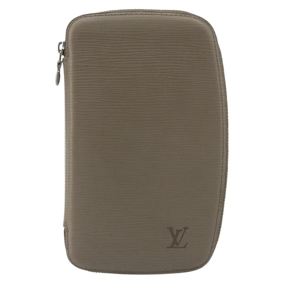 LOUIS VUITTON Epi Agenda Geod Long Wallet Lilac M6387B LV Auth ar14125