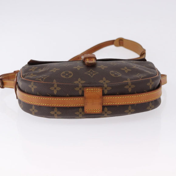 LOUIS VUITTON Monogram Jeune Fille MM Shoulder Bag M51226 LV Auth ar14126