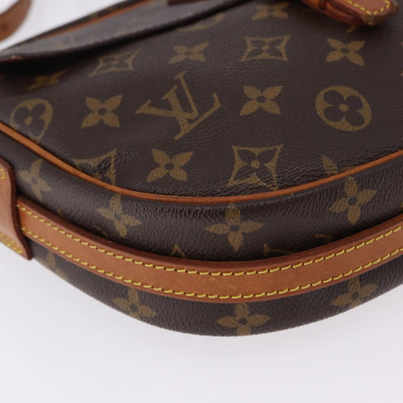 LOUIS VUITTON Monogram Jeune Fille MM Shoulder Bag M51226 LV Auth ar14126