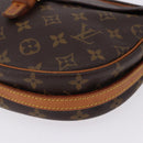 LOUIS VUITTON Monogram Jeune Fille MM Shoulder Bag M51226 LV Auth ar14126-16