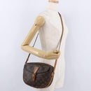 LOUIS VUITTON Monogram Jeune Fille MM Shoulder Bag M51226 LV Auth ar14126-26