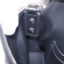 BALENCIAGA Downtown Shoulder Bag Leather Black Silver 736471 Auth ar14127M-20