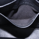 BALENCIAGA Downtown Shoulder Bag Leather Black Silver 736471 Auth ar14127M-22