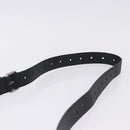 BALENCIAGA Downtown Shoulder Bag Leather Black Silver 736471 Auth ar14127M-8