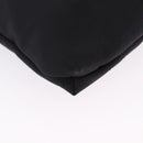 GIVENCHY Shoulder Bag Nylon Black Silver Auth ar14128A-10