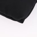GIVENCHY Shoulder Bag Nylon Black Silver Auth ar14128A-11