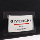 GIVENCHY Shoulder Bag Nylon Black Silver Auth ar14128A-14