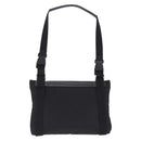 GIVENCHY Shoulder Bag Nylon Black Silver Auth ar14128A-3