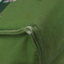 LOEWE KENPRICE cushion Tote Bag Canvas Green Brown Auth ar14130-13