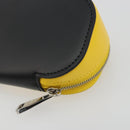 LOUIS VUITTON LV × YK Epi Etui Lunette GM Yellow Black GI0882 LV Auth ar14131SM-10