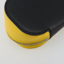 LOUIS VUITTON LV × YK Epi Etui Lunette GM Yellow Black GI0882 LV Auth ar14131SM-11