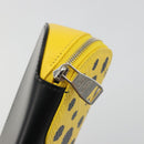 LOUIS VUITTON LV × YK Epi Etui Lunette GM Yellow Black GI0882 LV Auth ar14131SM-12