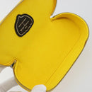 LOUIS VUITTON LV × YK Epi Etui Lunette GM Yellow Black GI0882 LV Auth ar14131SM-16