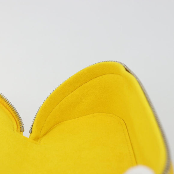 LOUIS VUITTON LV × YK Epi Etui Lunette GM Yellow Black GI0882 LV Auth ar14131SM