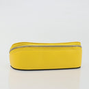 LOUIS VUITTON LV × YK Epi Etui Lunette GM Yellow Black GI0882 LV Auth ar14131SM-6