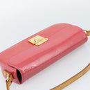 LOUIS VUITTON Vernis Malibu Street Shoulder Bag Fran Boise M9150F Auth ar14132V-6