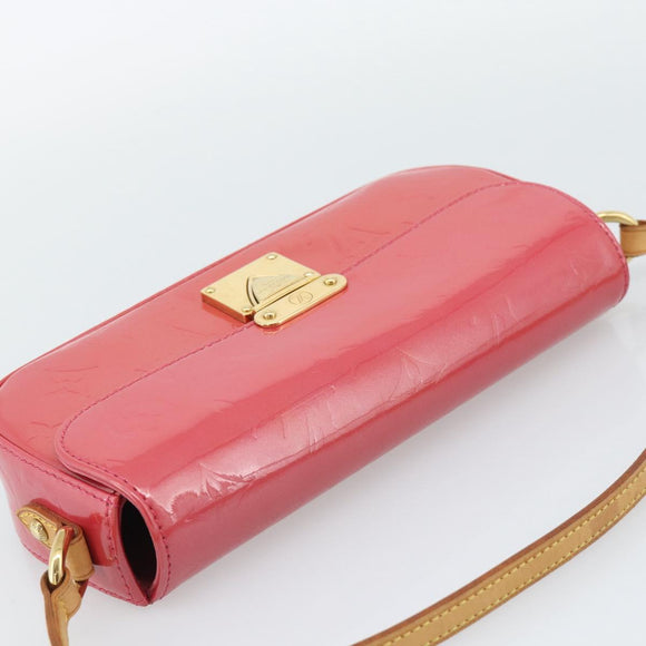 LOUIS VUITTON Vernis Malibu Street Shoulder Bag Fran Boise M9150F Auth ar14132V