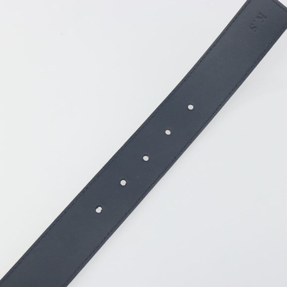 LOUIS VUITTON Monogram Ceinture Etropol Belt Navy M0049 LV Auth ar14133M