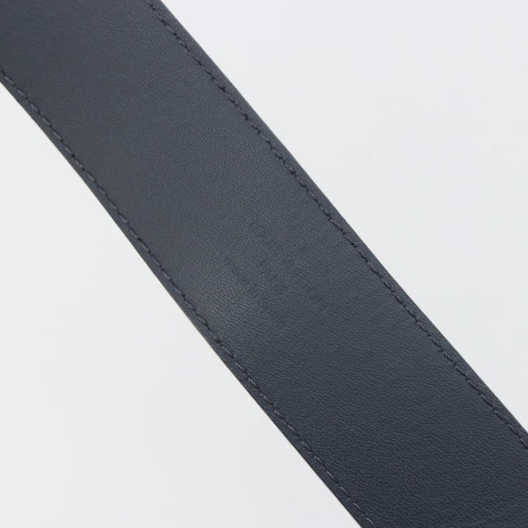 LOUIS VUITTON Monogram Ceinture Etropol Belt Navy M0049 LV Auth ar14133M