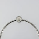 LOUIS VUITTON Porte Cles Round Charm Metal Silver M68854 LV Auth ar14134M-9