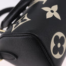 LOUIS VUITTON Monogram Empreinte Nano Speedy Bag Black M81456 LV Auth ar14137SAM-17