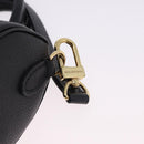 LOUIS VUITTON Monogram Empreinte Nano Speedy Bag Black M81456 LV Auth ar14137SAM-10
