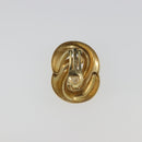 Christian Dior Earring Metal Gold Tone Auth ar14139-3
