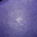 HERMES Picotan Lock MM Hand Bag Leather Purple Silver Auth ar14140SM-15