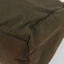 PRADA Hand Bag Nylon Green Auth ar14142-12
