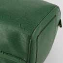 LOUIS VUITTON Epi Keepall 50 Boston Bag Green M42964 LV Auth ar14144-8