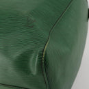 LOUIS VUITTON Epi Keepall 50 Boston Bag Green M42964 LV Auth ar14144-16