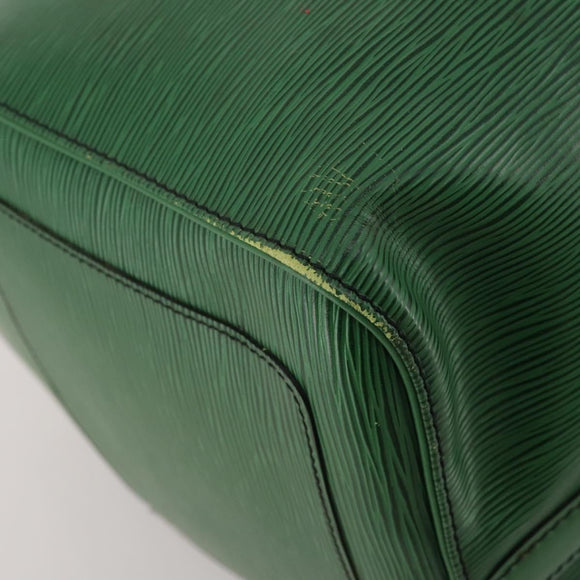 LOUIS VUITTON Epi Keepall 50 Boston Bag Green M42964 LV Auth ar14144