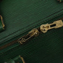 LOUIS VUITTON Epi Keepall 50 Boston Bag Green M42964 LV Auth ar14144-9