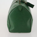 LOUIS VUITTON Epi Keepall 50 Boston Bag Green M42964 LV Auth ar14144-4