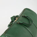 LOUIS VUITTON Epi Keepall 50 Boston Bag Green M42964 LV Auth ar14144-6