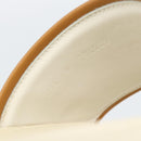 GUCCI Disney MicroGG Sandals PVC Leather Beige 603702 Auth ar14145M-10