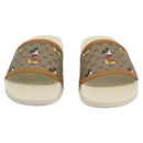 GUCCI Disney MicroGG Sandals PVC Leather Beige 603702 Auth ar14145M-2