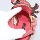 LOUIS VUITTON Monogram Tassel Sandals EU35 Pink LV Auth ar14147M-12
