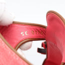 LOUIS VUITTON Monogram Tassel Sandals EU35 Pink LV Auth ar14147M-13