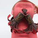 LOUIS VUITTON Monogram Tassel Sandals EU35 Pink LV Auth ar14147M-20