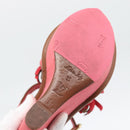 LOUIS VUITTON Monogram Tassel Sandals EU35 Pink LV Auth ar14147M-21